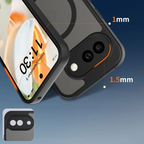 Xiaomi Redmi 10A Tech-protect Magmat Magsafe tok Fekete