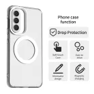 Samsung Galaxy A57 5G fehér Techsuit CandyCase MagSafe tok