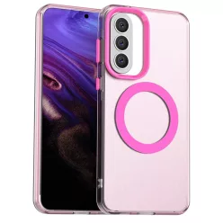 Samsung Galaxy A57 5G Pink Techsuit - CandyCase MagSafe tok