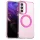 Samsung Galaxy A57 5G Pink Techsuit - CandyCase MagSafe tok