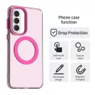 Samsung Galaxy A57 5G Pink Techsuit - CandyCase MagSafe tok
