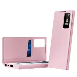 Samsung Galaxy S26 Ultra Pink Techsuit SmartView Series tok