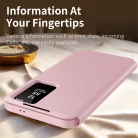 Samsung Galaxy S26 Ultra Pink Techsuit SmartView Series tok