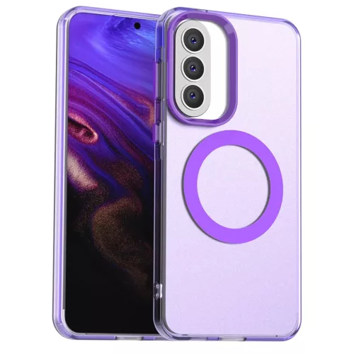 Samsung Galaxy A57 5G Lila Techsuit CandyCase MagSafe tok