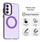 Samsung Galaxy A57 5G Lila Techsuit CandyCase MagSafe tok