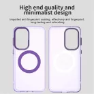 Samsung Galaxy A57 5G Lila Techsuit CandyCase MagSafe tok