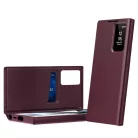 Samsung Galaxy S26 Ultra Piros fliptok Techsuit SmartView sorozat tok