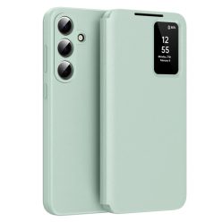 Samsung Galaxy S26 Zöld Techsuit SmartView Series tok