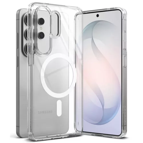Samsung Galaxy S26 Ultra Ringke Fusion Mágneses MagSafe Tok Prémium Ütésálló Prémium Átlátszó Tok