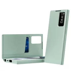   Samsung Galaxy S26 Ultra Zöld Techsuit SmartView Sorozat tok