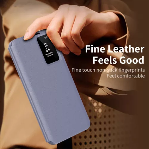 Samsung Galaxy S26 Ultra Lila Techsuit SmartView sorozat tok