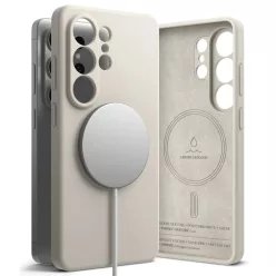   Samsung Galaxy S26 Ultra Ringke Silicone Magnetic Magsafe tok Beż