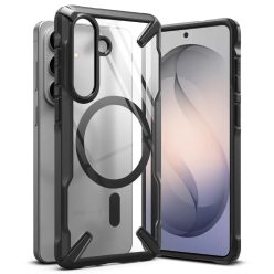   Samsung Galaxy S26 Ringke Fusion X Mágneses MagSafe tok Fekete