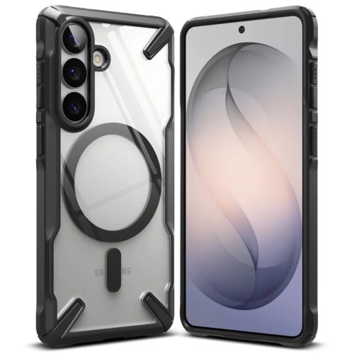 Samsung Galaxy S26 Ringke Fusion X Mágneses MagSafe tok Fekete