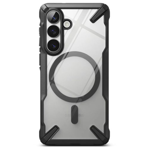 Samsung Galaxy S26 Ringke Fusion X Mágneses MagSafe tok Fekete