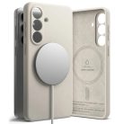 Samsung Galaxy S26 Ringke Szilikon Mágneses Magsafe tok Beż