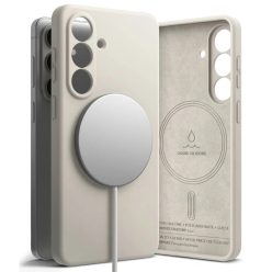   Samsung Galaxy S26 Ringke Szilikon Mágneses Magsafe tok Beż