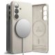 Samsung Galaxy S26 Ringke Szilikon Mágneses Magsafe tok Beż