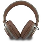 Guess Triangle Logo Bluetooth ENC fejhallgató barna