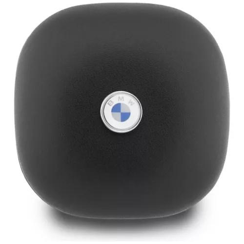 BMW Bluetooth TWS bőr fülhallgató Metal Logo ENC fekete