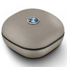 Taupe Bluetooth TWS fülhallgató BMW bőr fém logó ENC