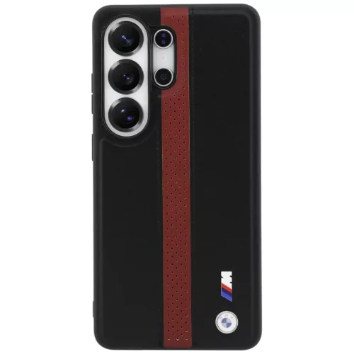 Samsung Galaxy S26 Ultra BMW Perforált Csíkos Logós MagSafe tok piros