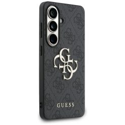 Samsung Galaxy S26 Guess 4G Big Metal Logo fekete tok