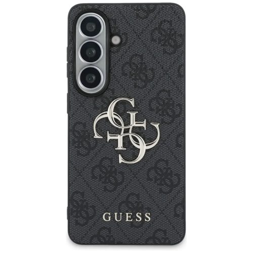 Samsung Galaxy S26 Guess 4G Big Metal Logo fekete tok
