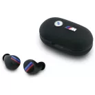 BMW Metal Logo ENC Vezeték nélküli fülhallgató Bluetooth TWS fekete