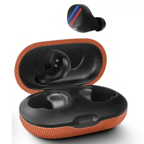 BMW M Metal Logo TWS Bluetooth fülhallgató ENC narancssárga