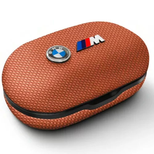 BMW M Metal Logo TWS Bluetooth fülhallgató ENC narancssárga