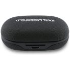 Karl Lagerfeld Saffiano Logo ENC fekete TWS vezeték nélküli fülhallgató