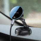 Blavec Autós tartó BHC-02 Qi2 25W vákuum mágneses indukciós töltővel szélvédőre (BHC02-QI2PMWIB) fekete tok