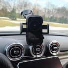 Blavec autós tartó BHC-03 15W-os indukciós töltéssel szélvédőre (BHC03-WIB) fekete