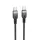 Szilikon kábel USB C - USB C Hoco 3A 60W 3 m X109 fekete