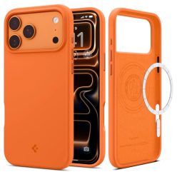   iPhone 17 Pro Max Spigen Silicone Fit Mag Magsafe tok Kozmikus Narancs