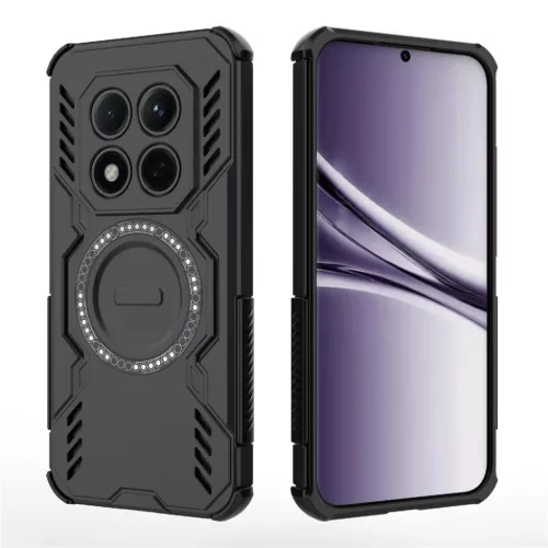 Xiaomi Redmi Note 15 Pro 4G Fekete Techsuit ArmorMag tok
