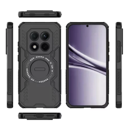 Xiaomi Redmi Note 15 Pro 4G Fekete Techsuit ArmorMag tok