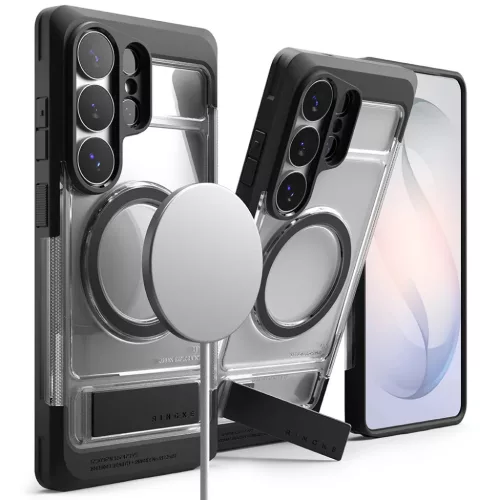 Samsung Galaxy S26 Ultra Átlátszó Ringke UX Magnetic tok