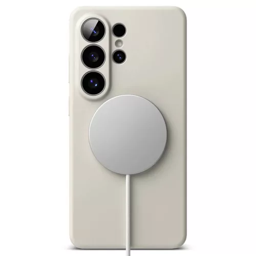 Samsung Galaxy S26 Ultra Kő színű Ringke Szilikon MagSafe tok