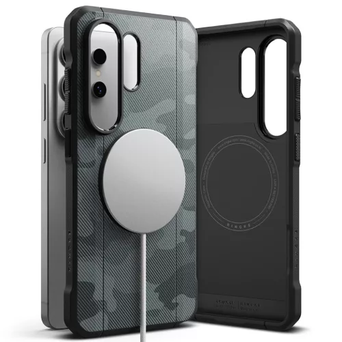 Samsung Galaxy S26 Ultra Camo Black Ringke Onyx A MagSafe tok