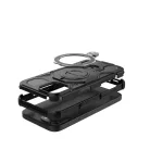 Samsung Galaxy S26 Ultra Kék Átlátszó Techsuit Carbon Shield PRO tok