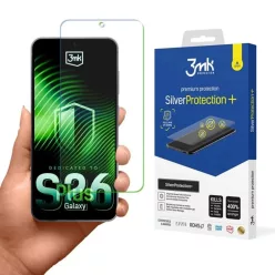   3mk - SilverProtection+ - Samsung Galaxy S26 Plus - átlátszó üvegfólia üvegfólia