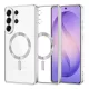 Samsung Galaxy S26 Ultra Ezüst Techsuit Luxury Crystal MagSafe tok
