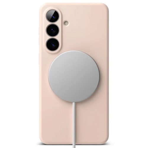 Samsung Galaxy S26 Pink Sand Ringke - Silicone MagSafe tok