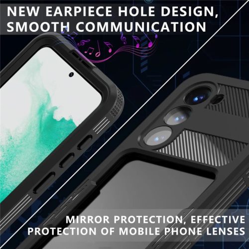 ShellBox - Vízálló IP68 tok - Samsung Galaxy S26 - Fekete tok