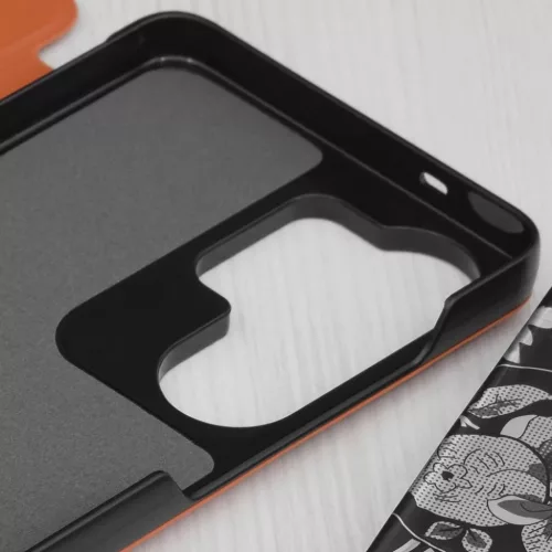 Samsung Galaxy S26 Ultra Narancssárga Techsuit eFold Sorozat tok