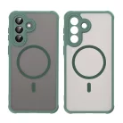 Samsung Galaxy A57 5G Zöld Techsuit - HaloFrost II MagSafe tok