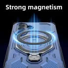 Samsung Galaxy A57 5G Lila Átlátszó Techsuit Carbon Shield PRO tok