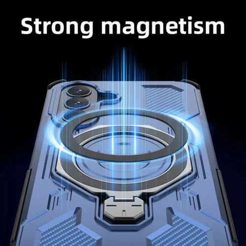 Samsung Galaxy A57 5G Fehér Átlátszó Techsuit Carbon Shield PRO tok